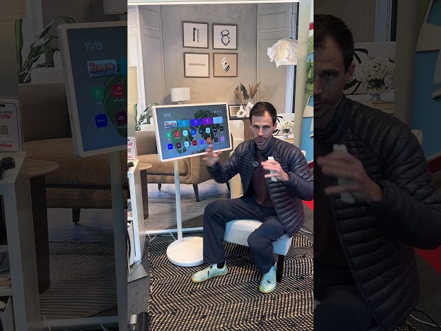 Vidéo teaser pour LG StanbyME 2 Test von Simon: tragbares Smart-Display fürs Home Office
