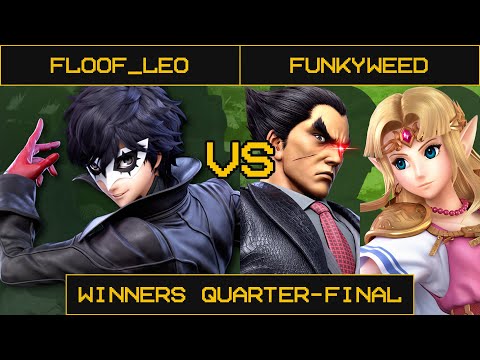 ESC 34 Smash Ultimate Winners Quarter-Final - Floof_Leo (Joker) Vs. Funkyweed (Kazuya, Zelda)