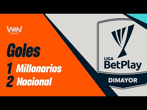 Millonarios vs. Nacional (goles) | Liga BetPlay Dimayor 2024- 2 | Fecha 6