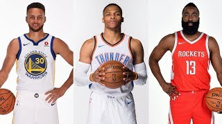 Stephen Curry - Russell Westbrook - Carmelo Anthony - Kyrie Irving - James Harden