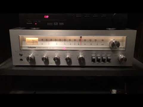 Vintage Lafayette LR-1515A Stereo Receiver - KDGE Star 102.1