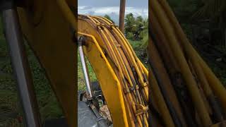 JCB (cleaning lake ) #excavator #heavyequipment #trending