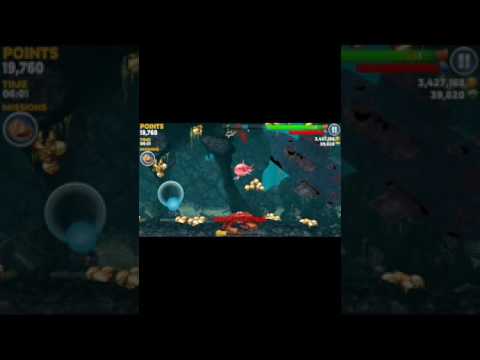 HUNGRY SHARKS EVOLUTION DEFEATED GIANT CRABS TUTORIAL