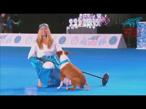 FCI Dog dance World Championship 2016 –Heelwork to music final - Carola Linth (Sweden)