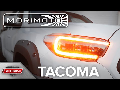 Morimoto Headlights with Sequential DRLs for the 3rd Gen Tacoma