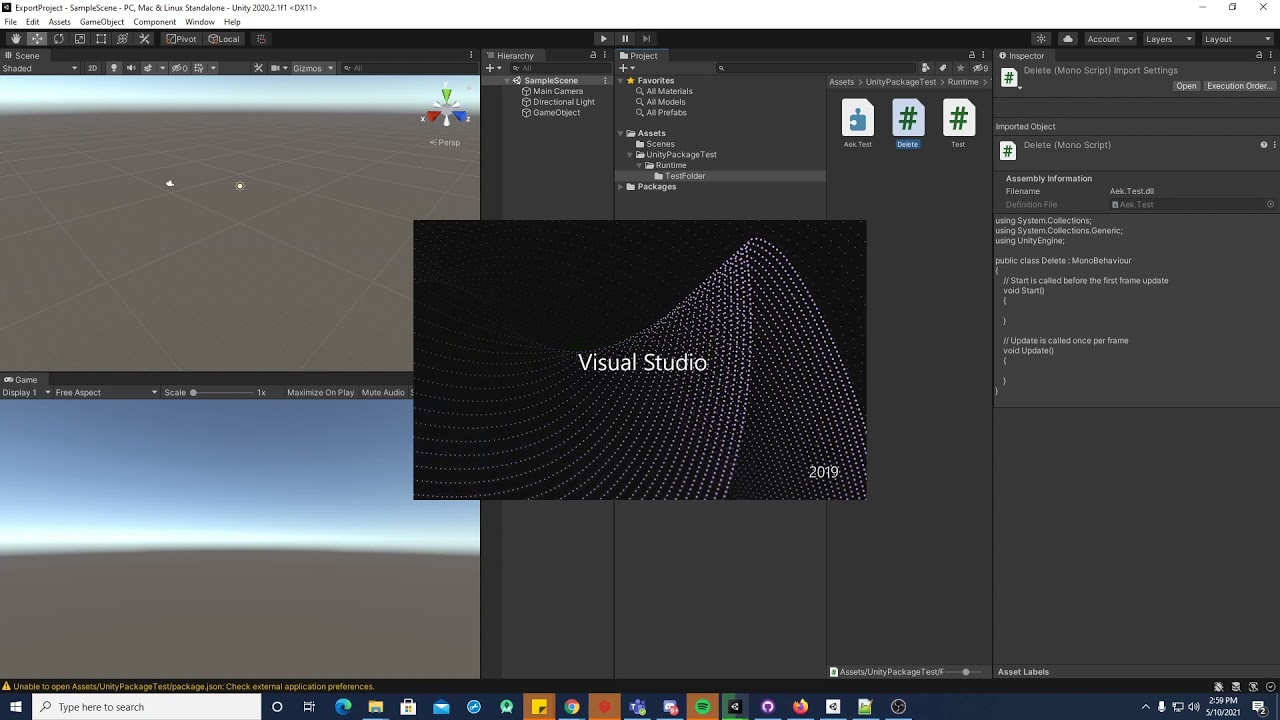 Unity Package Manager Git Tutorial