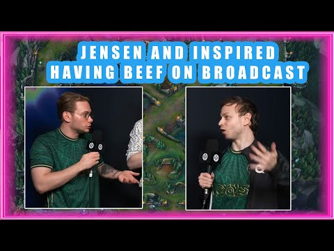 JENSEN and INSPIRED Having BEEF on MSI Broadcast 👀