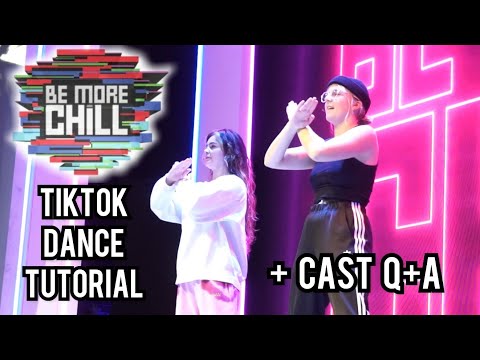 BE MORE CHILL TikTok Dance Tutorial + Q&A | West End Cast
