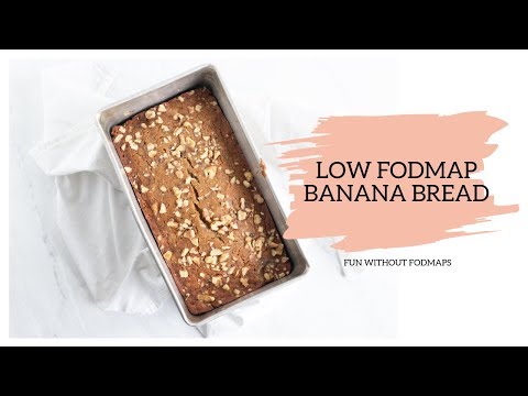 Low FODMAP Banana Bread