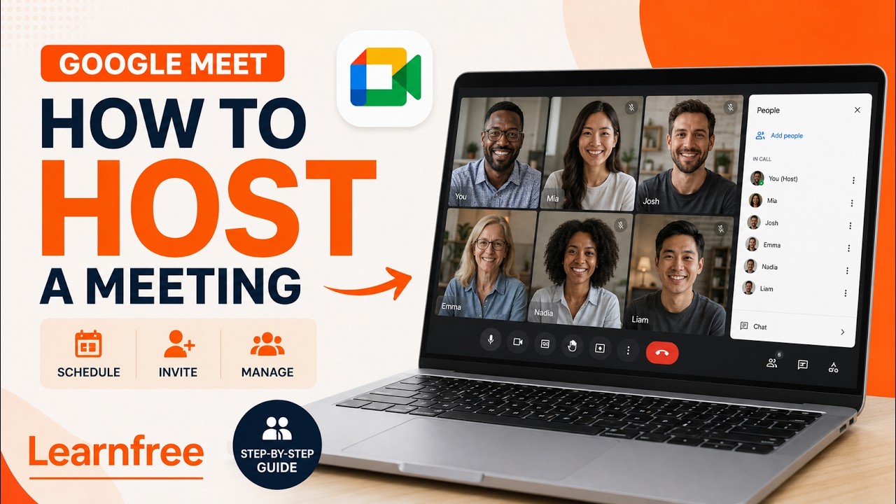 How to Host a Google Meet Meeting | Beginner’s Guide