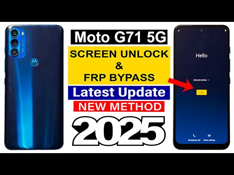 Moto G71 5G : Hard Reset & FRP Bypass (Without PC) 100% Working Method