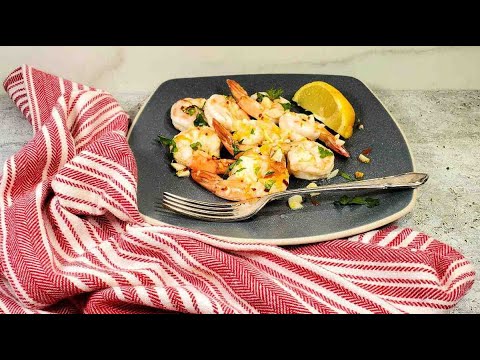 Easy Lemon Garlic Shrimp Recipe Oven Baked Zesty Shrimp