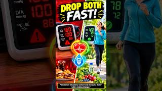 Do This Everyday to Lower Blood Sugar & Pressure Fast 🩸⚡ #humanbody