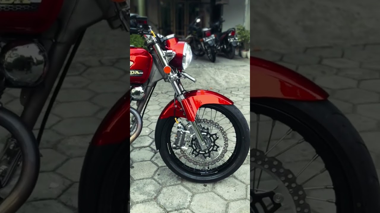merah merona✨#cb #cbindonesia #cb100 #cb125 #herex #icikiwirgank #shortvideo #shorts #cbmodifikasi