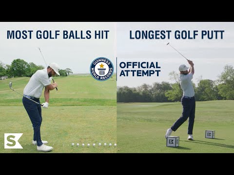 Attempting TWO Guinness World Records™️ Titles Golfers Have to See to Believe