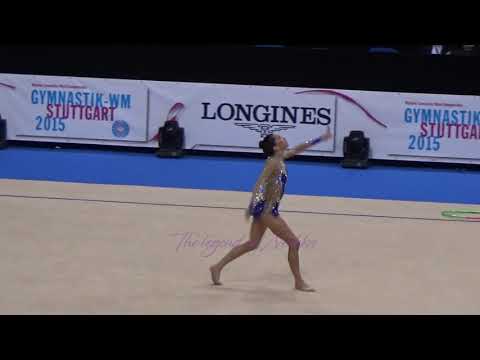 Neta RIVKIN (ISR) hoop - 2015 Stuttgart worlds Qualifs