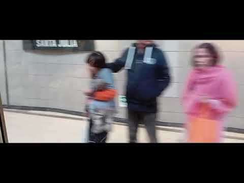 Viaje En Un AS-02 R4411 Metro De Santiago Desde La Granja Hasta Vicuña Mackenna Linea 4a