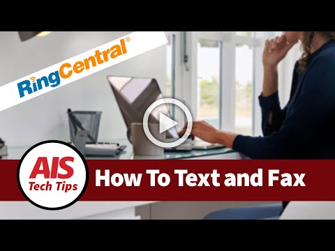 How To Text And Fax Using Ringcentral