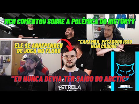 MCH FALOU SOBRE ENTREVISTA POLÊMICA DO HISTORY DIZENDO QUE SE ARREPENDEU DE JOGAR NO FLUXO!!!