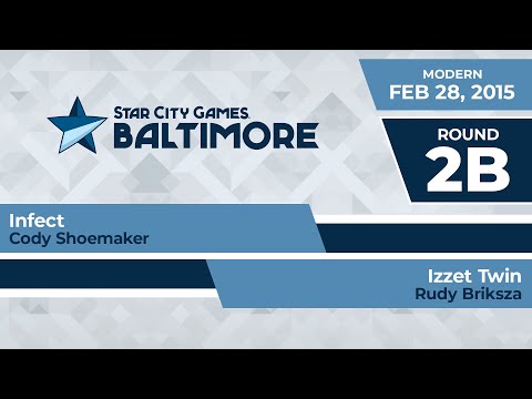 SCGBALT: Round 2b - Cody Shoemaker vs Rudy Briksza | Modern