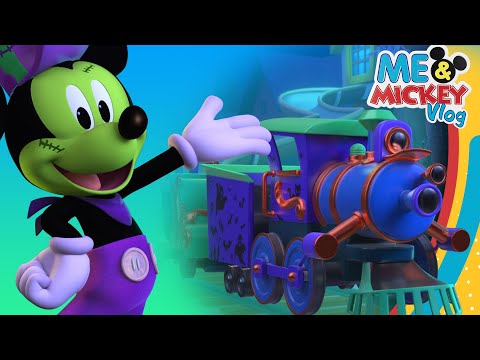 Halloween Train Ride 🎃🚋 | Me & Mickey | Vlog 69 | ​ @disneyjr