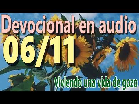 Devocional en audio 06/11 - Viviendo una vida de gozo (John MacArthur)