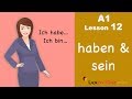 Learn German for beginners A1 - Verb Conjugation (Part 1) - Lesson 12