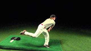 Drew Storen pitching mechanics in slow motion 1000 FPS