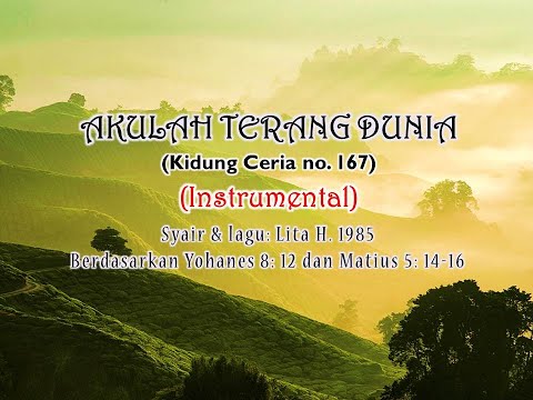 Instrumental Akulah Terang Dunia (KC 167)