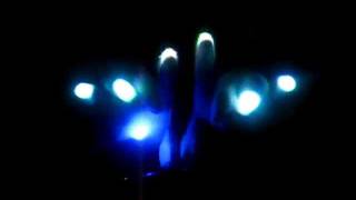 [TNT] Karma Glove Light Show @ Bryan Kearney 9/10/11 Circus Disco (Kandekreations.com)