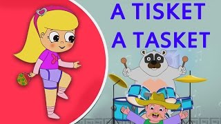 A Tisket A Tasket (HD) | Nursery Rhymes | Popular Kids Songs | Shemaroo Kids