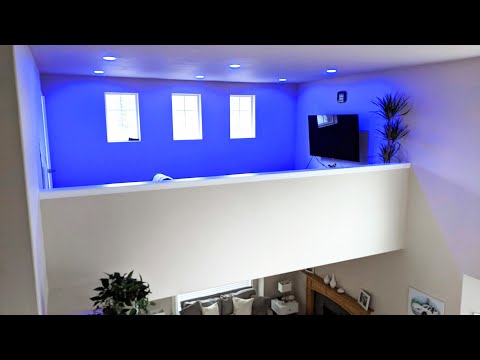 We Built a $15,000 Vaulted Ceiling Gaming Loft | 3 Weeks in 15 Minutes Timelapse