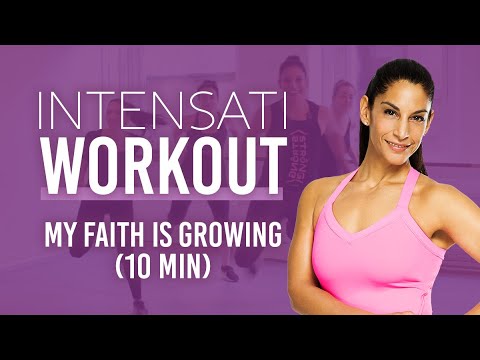 intenSati Workout - My faith is growing (10 min)