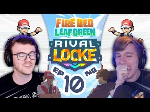 A CLOSE RIVAL BATTLE! • Pokemon FireRed and LeafGreen Randomizer Rival Locke • Ep 10