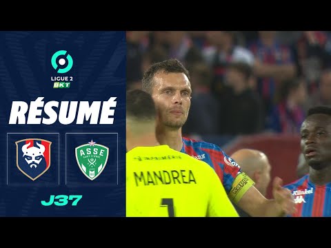 STADE MALHERBE CAEN - AS SAINT-ÉTIENNE (2 - 2) - Résumé - (SMC - ASSE) / 2022-2023