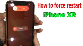 How to force restart iphone XR