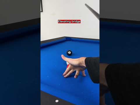 The different type of pool bridges (how to hold your hand) 🖖 #useful #poollesson #billiards