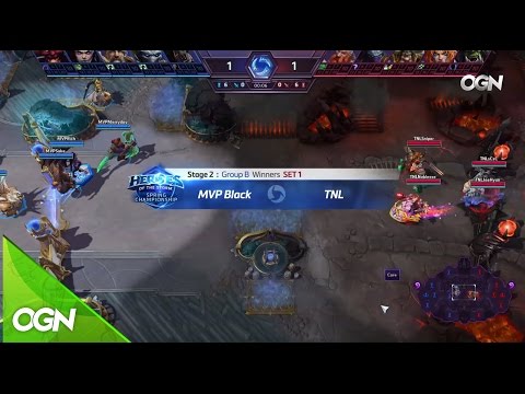 [Day2 GroupA]  Match3 MVP Black vs TNL   / Heroes of the Storm Spring Championship