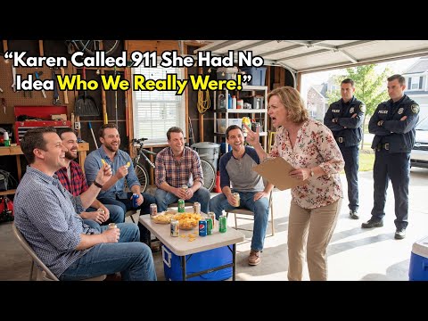 HOA Karen Called 911 on My Garage Party — Everyone Inside Was Off-Duty Police Officers!