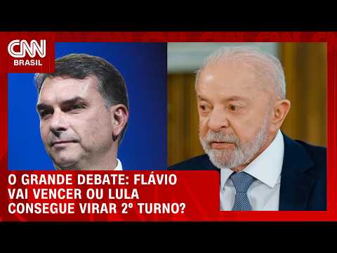 Flávio vai vencer ou Lula consegue virar 2º turno das eleições? | O GRANDE DEBATE