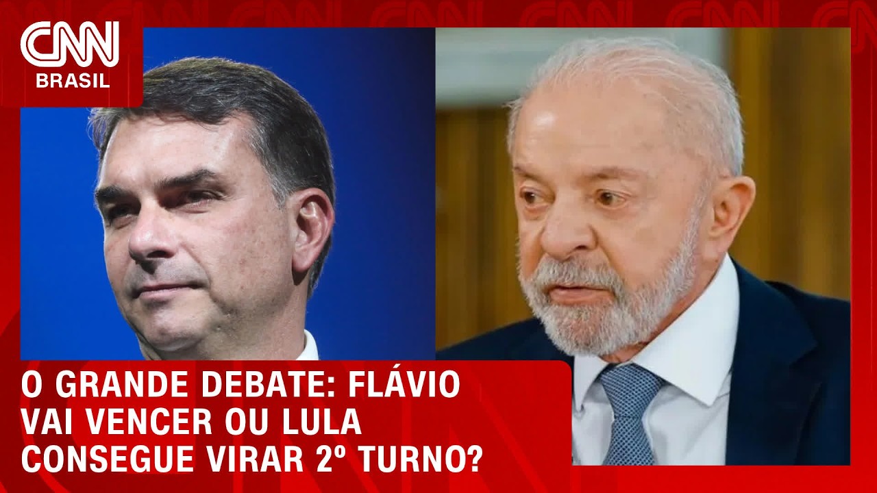 Flávio vai vencer ou Lula consegue virar 2º turno das eleições? | O GRANDE DEBATE