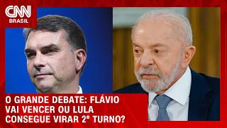 Vídeo: Flávio vai vencer ou Lula consegue virar 2º turno das eleições? | O GRANDE DEBATE