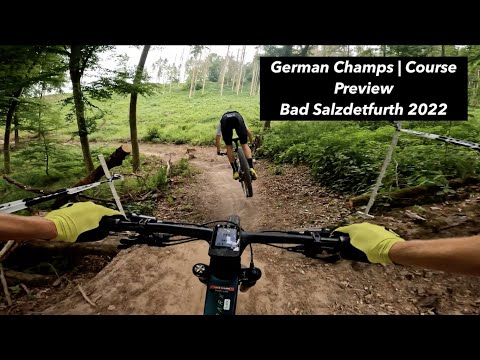 2022 Bad Salzdetfurth Deutsche Meisterschaft XCO Course Preview mit Max Brandl | POV