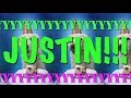 HAPPY BIRTHDAY JUSTIN! - EPIC Happy Birthday Song