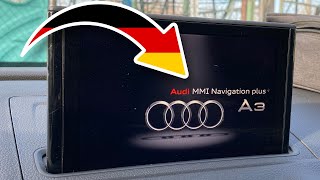 2022-2026 Audi A3, S3, RS3 Infotainment Display: Black Screens