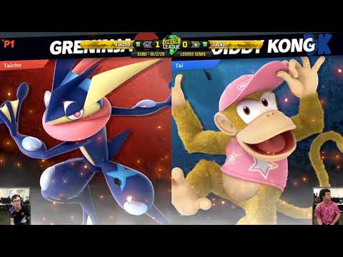 The Cheese League Feb'20 - SSBU - DF | Taicho (Greninja) vs SKF | Jacko (Palutena/Diddy/Zelda) - LSF