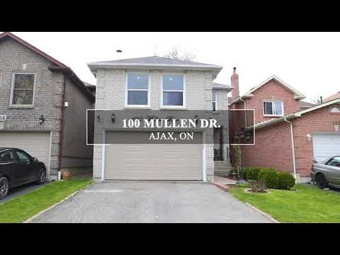 100 Mullen Dr   Ajax, ON