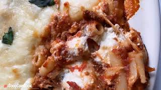 EASY BAKED ZITI RECIPE