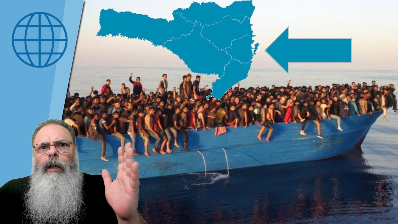 IMIGRANTES do MARROCOS INVADEM SANTA CATARINA e ARGENTINOS falam em CONSTRUIR MURO