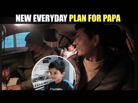 New EVERYDAY PLAN for Papa | Going with the Family| Indian Youtuber in UK 🇬🇧 